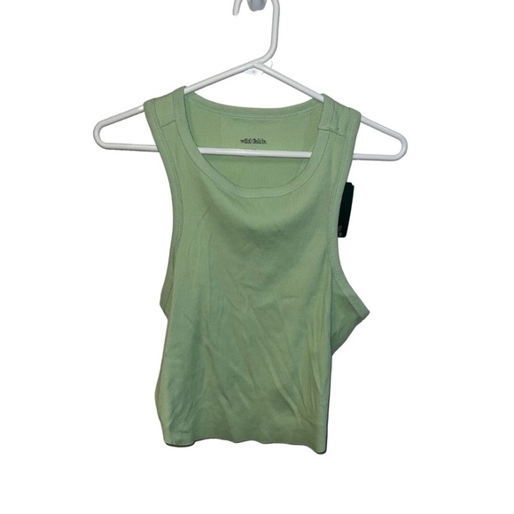 Wild Fable Green Crop Tank Top Sleeveless XXL - Picture 1 of 10